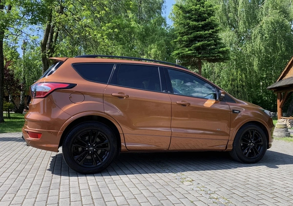 Ford Kuga cena 99900 przebieg: 89000, rok produkcji 2018 z Tolkmicko małe 781